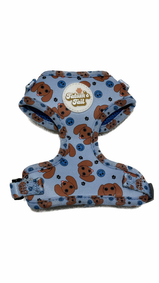 Happy Pups Blue-HARNESS