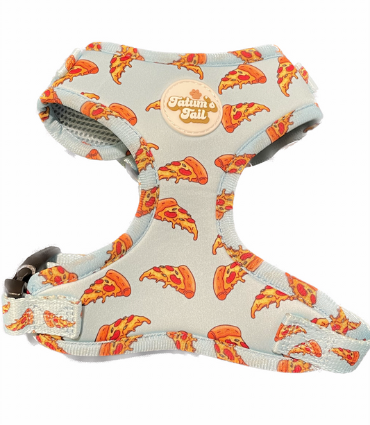 Adjustable Harness- Pupperoni Pizza Please